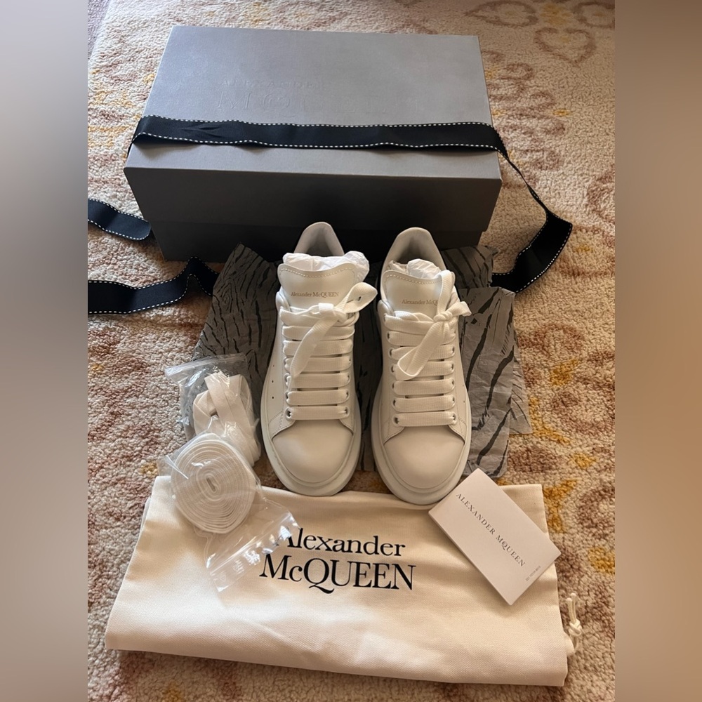 New in box Alexander McQueen sneakers size 36EU/6 US